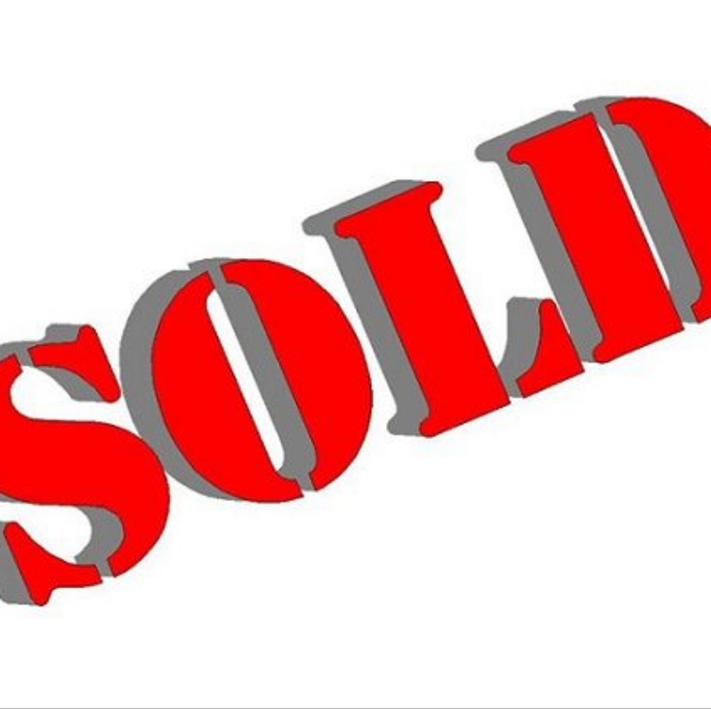 SOLD! SOLD! SOLD! SOLD!